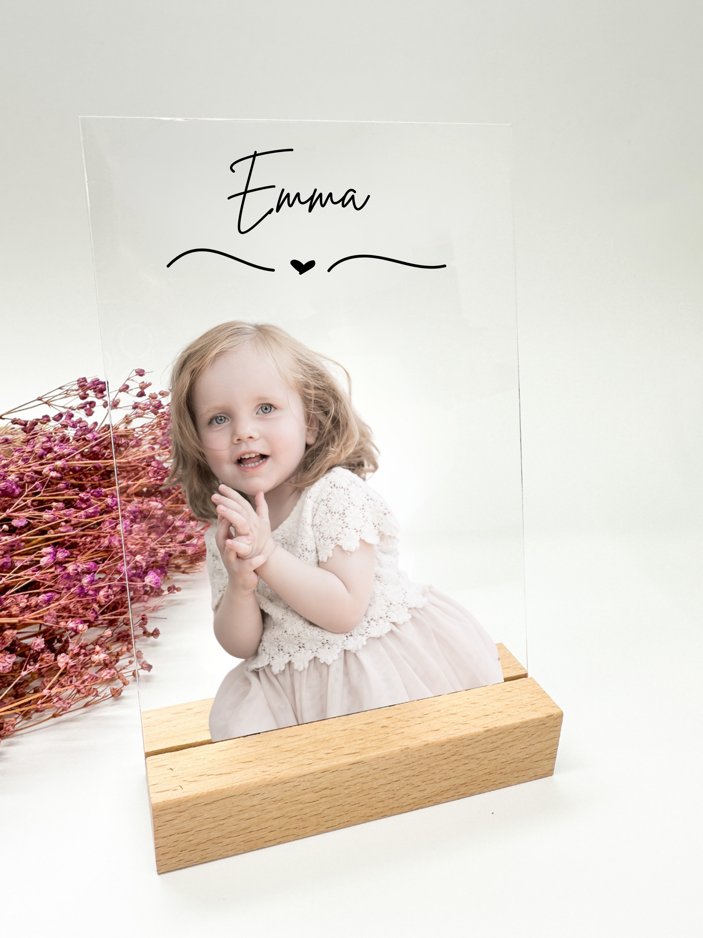 Kinderfoto auf Acrylglas | Geschenk für Eltern | Geschenk zum Geburtstags | Geschenk Mutter | Geschenk Vater