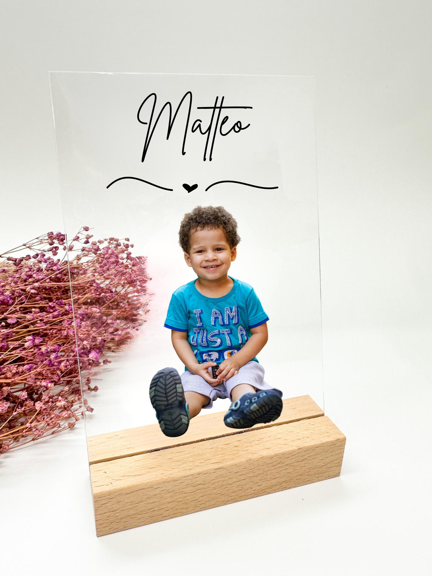 Kinderfoto auf Acrylglas | Geschenk für Eltern | Geschenk zum Geburtstags | Geschenk Mutter | Geschenk Vater