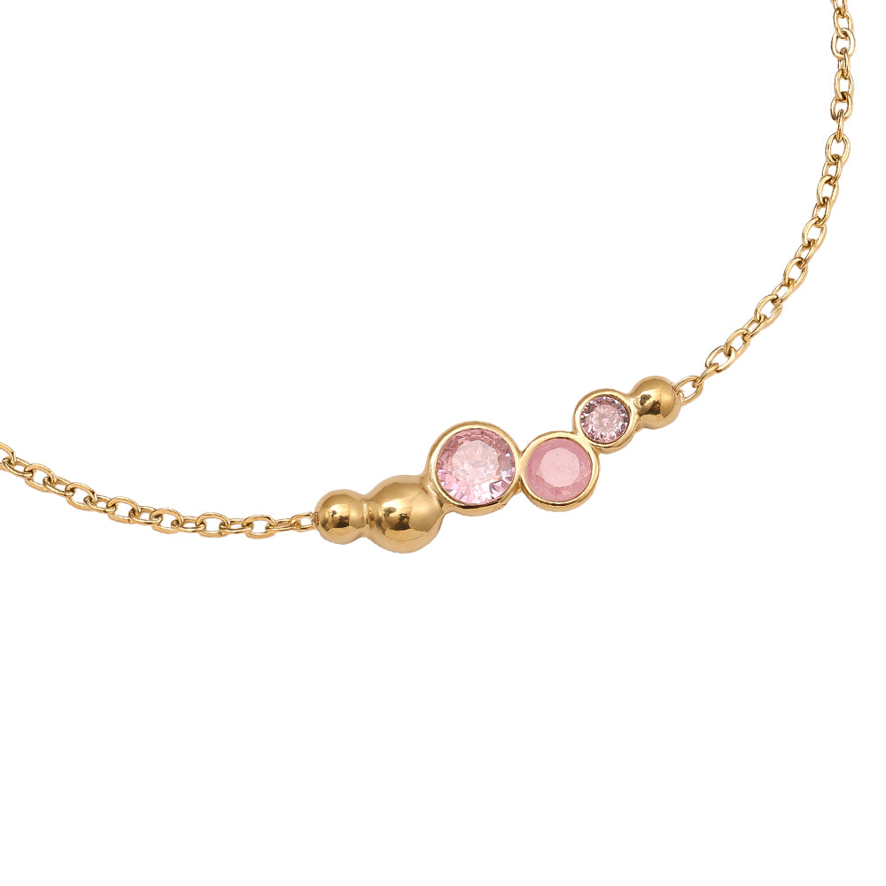 Rosy Sparkle Bracelet