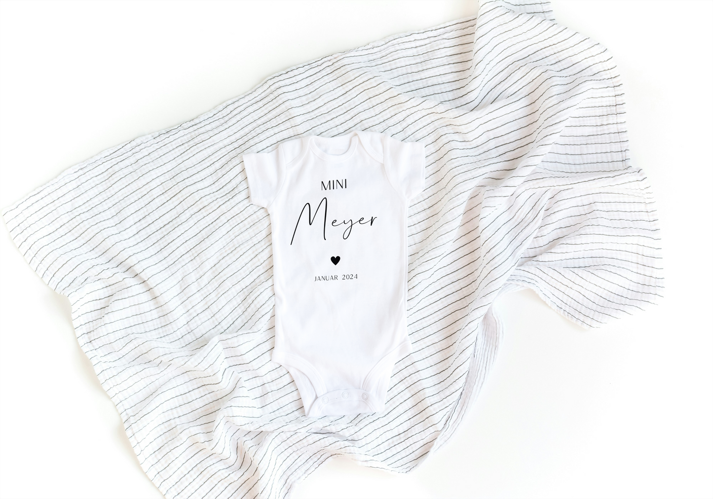 Baby bodysuit/newborn/mini name/pregnancy announcement/bodysuit/personalized/birth/gift