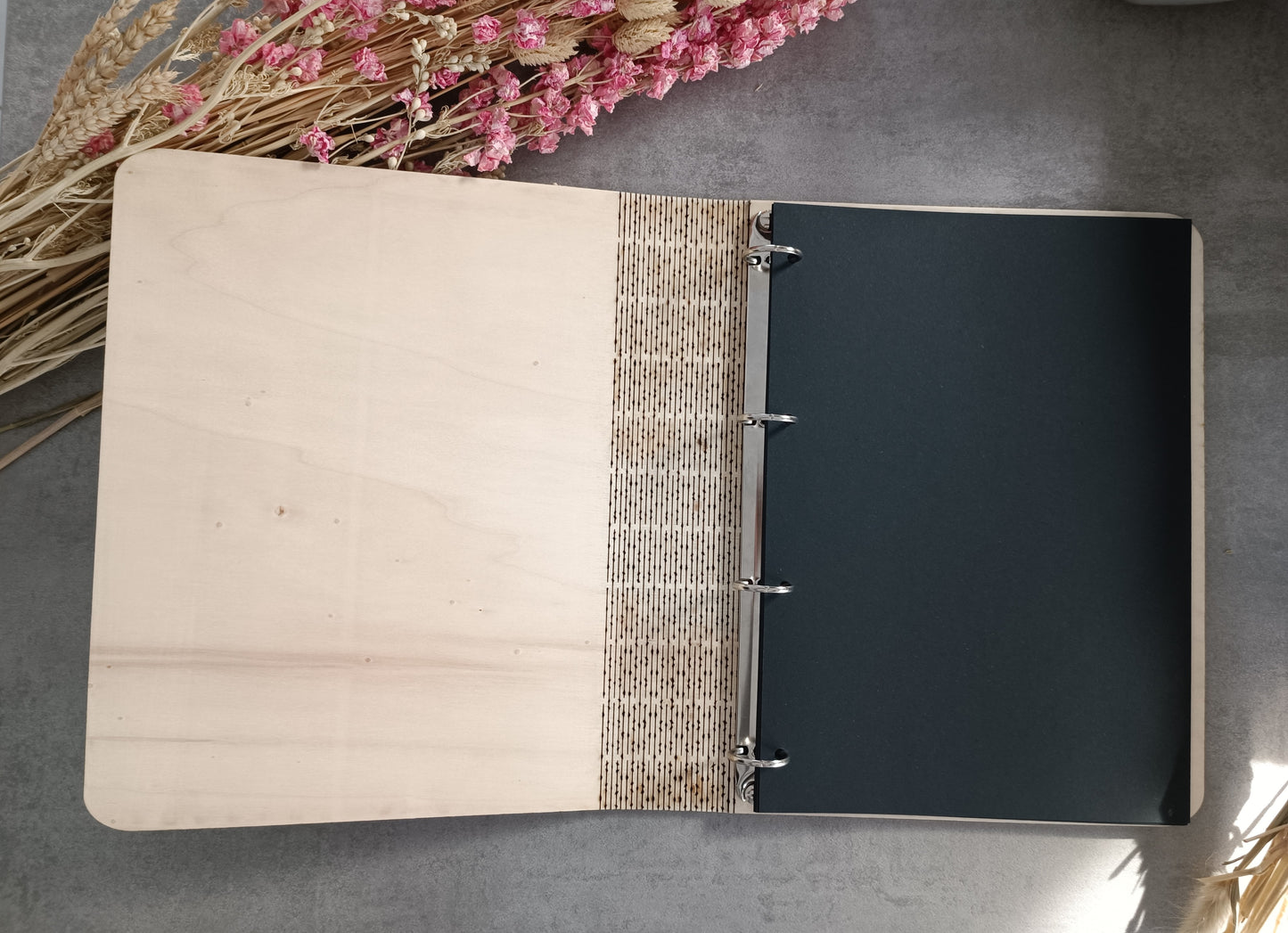 Personalisiertes Stammbuch mit Gravur | Stammbuch aus Holz | Geschenk zur Hochzeit | Geschenkidee Hochzeit | Stammbuch aus Holz | Stammbuch