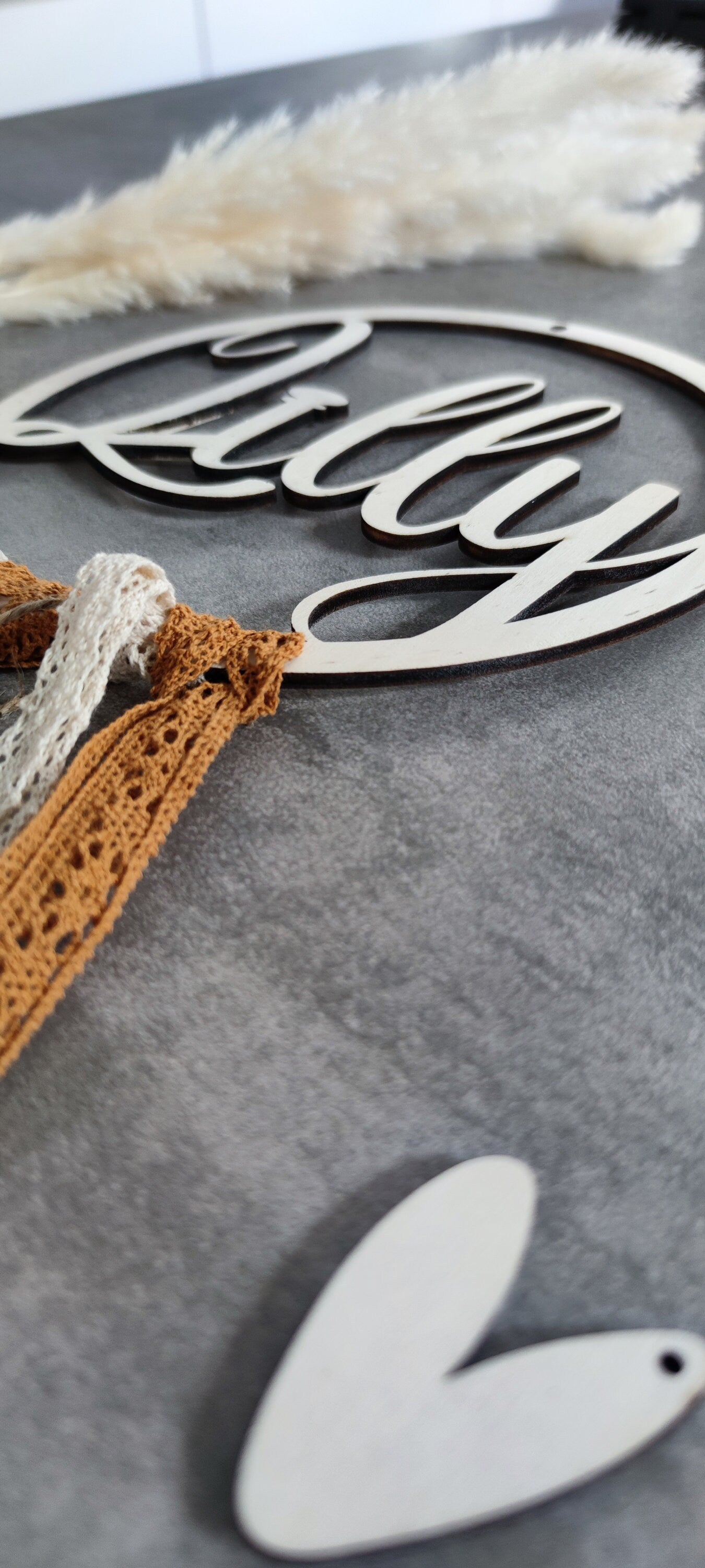 Personalized Boho dream catcher with name/Dream catcher personalized/Boho/Dream catcher with name/Wooden dream catcher/Dream catcher name
