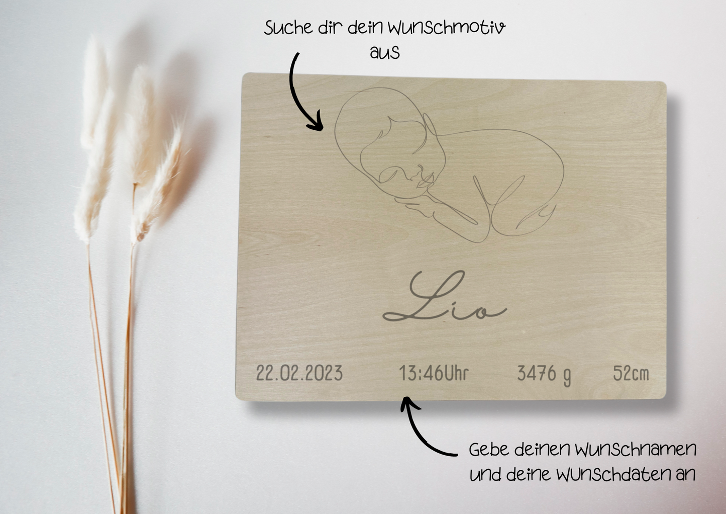 Boîte à souvenirs bébé/boîte en bois personnalisée/boîte à souvenirs bébé/boîte à souvenirs/cadeau bébé naissance/boîte à souvenirs/bébé