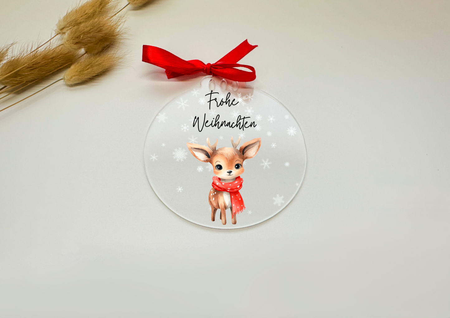 Acrylic Christmas tree baubles/personalized/Christmas tree baubles/Christmas baubles personalized
