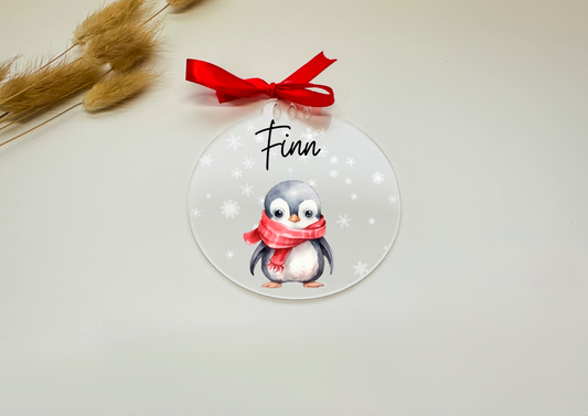 Acrylic Christmas tree baubles/personalized/Christmas tree baubles/Christmas baubles personalized