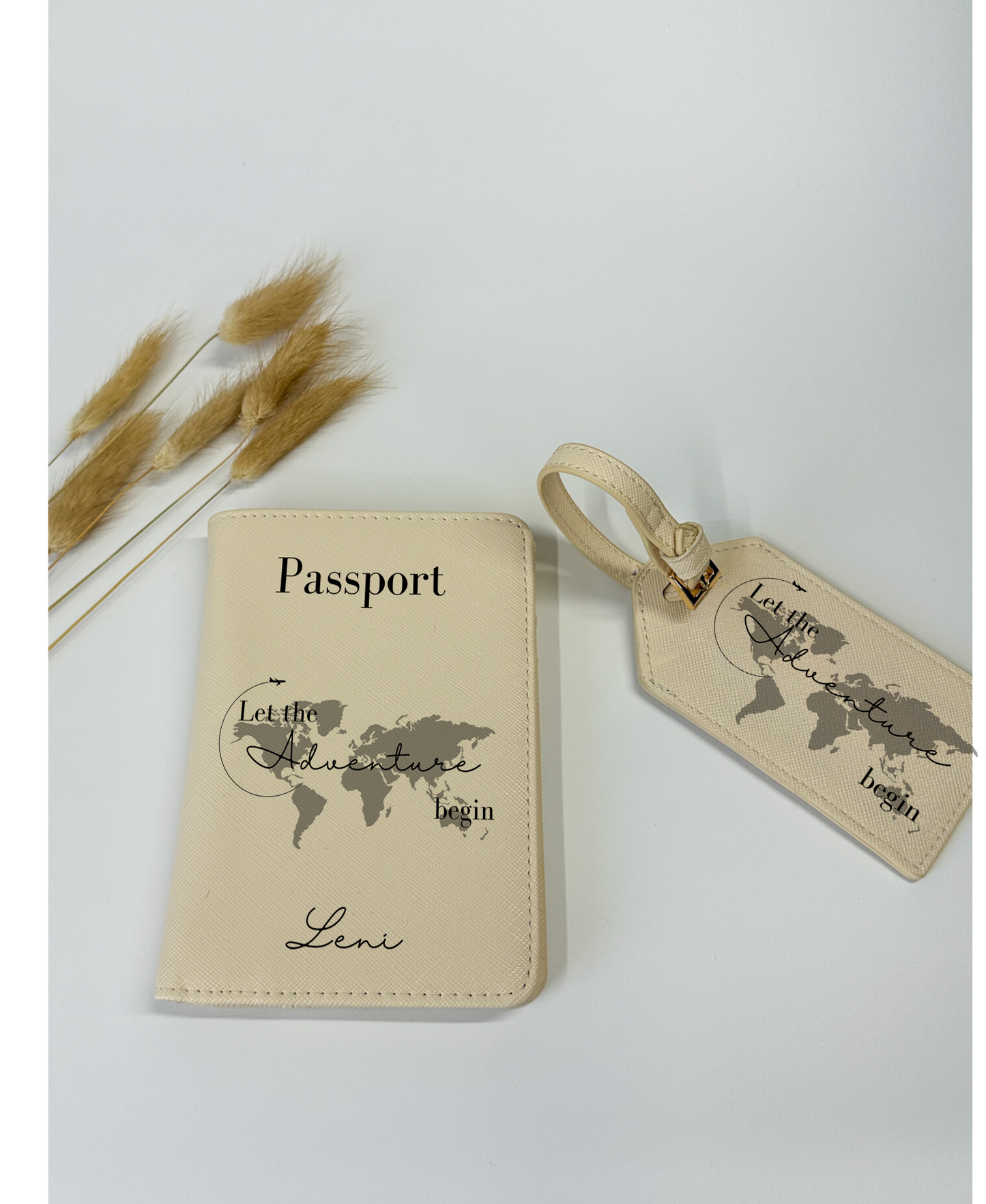 Reisepasshülle/Passhülle mit Namen/Reisepasshülle personalisiert/Passhülle für die Tasche/Passhülle personalisiert/Kofferanhänger