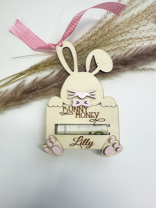 Money gift for Easter/MoneyBunny/personalized money gift/money gift