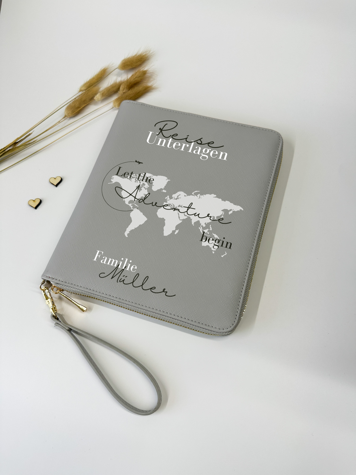 Travel organizer with name/travel organizer personalized/organizer for the bag/organizer for the family for traveling