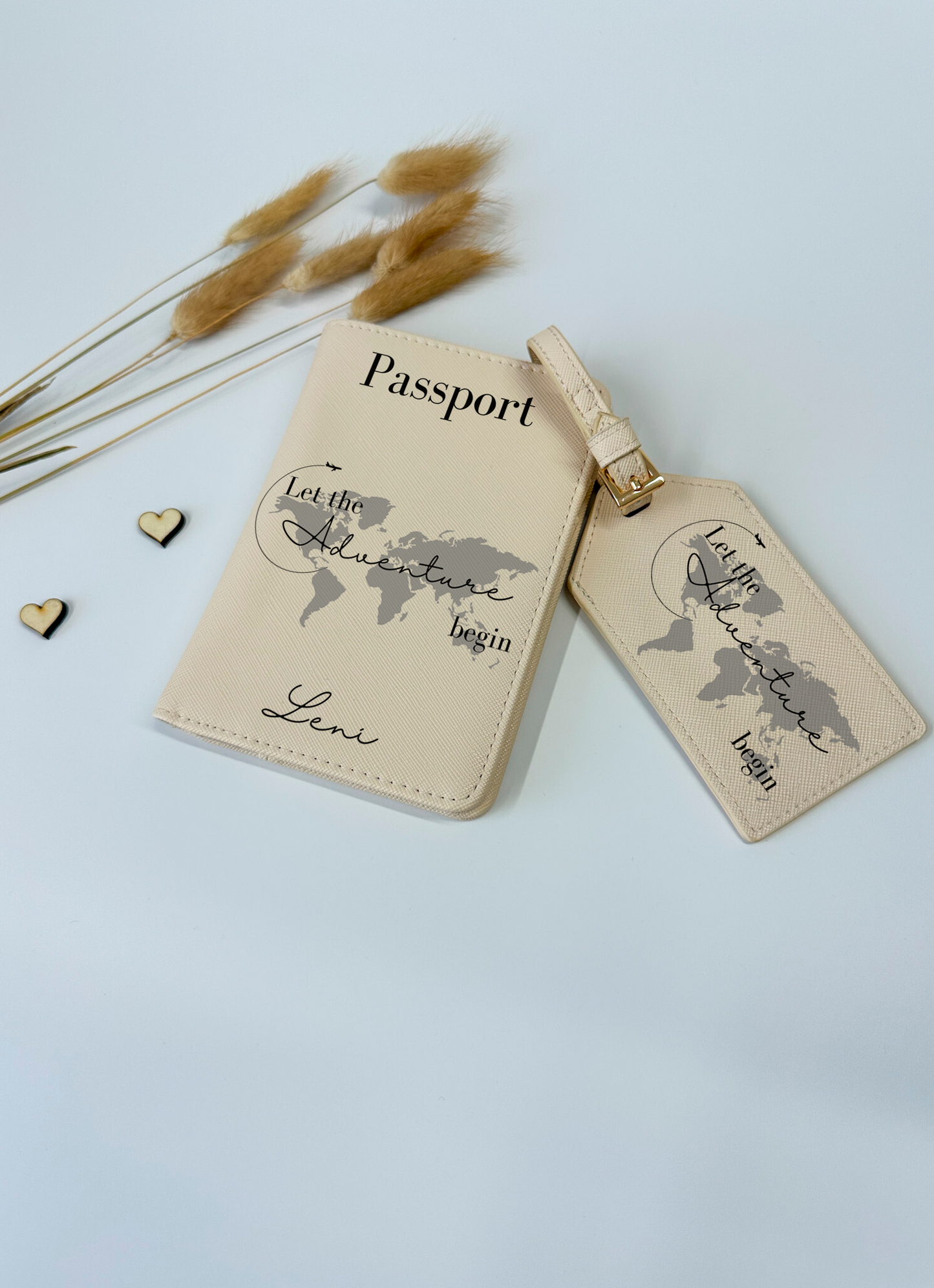Reisepasshülle/Passhülle mit Namen/Reisepasshülle personalisiert/Passhülle für die Tasche/Passhülle personalisiert/Kofferanhänger