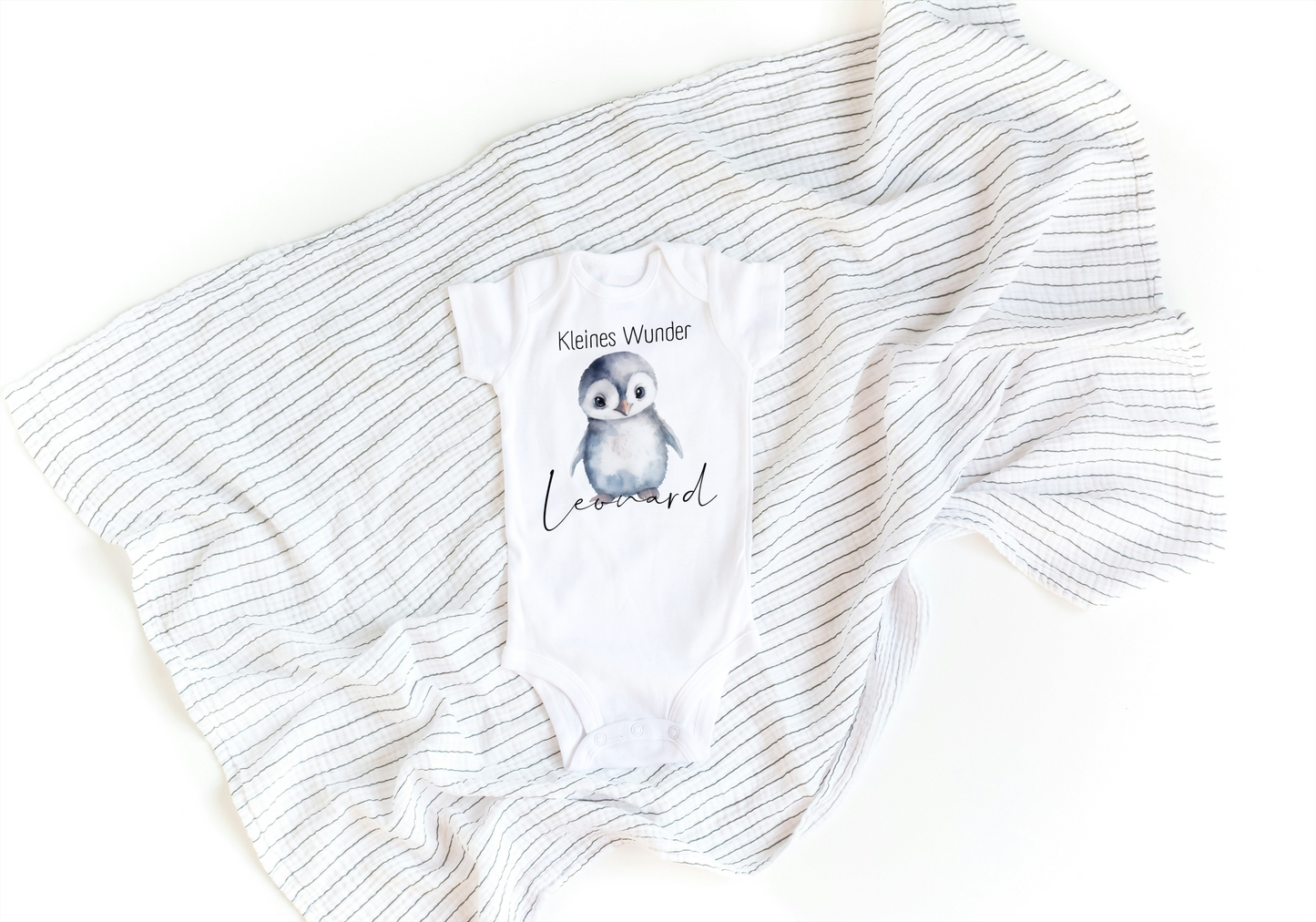 Babybody/Newborn/Little Miracle/Bodysuit/personalized/birth/gift