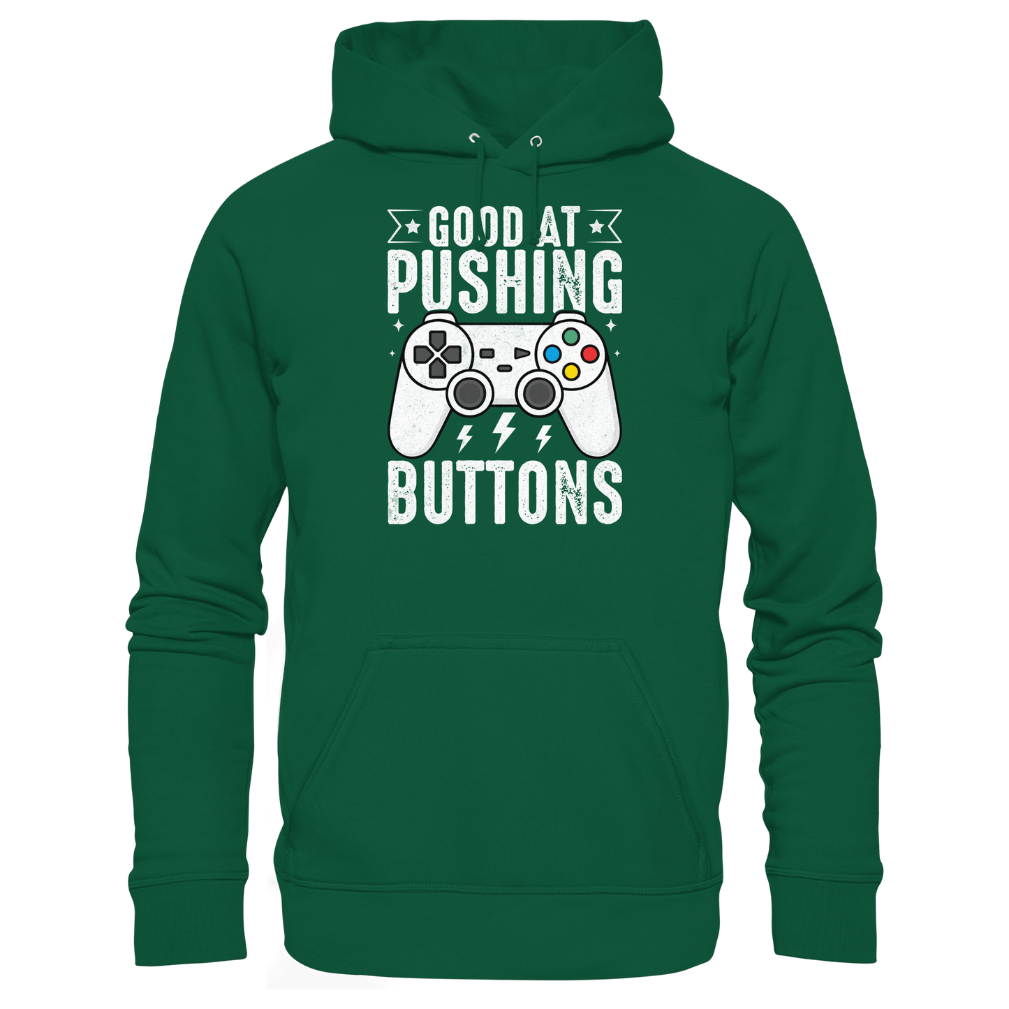 Good at Pushing Buttons - Basic Unisex Hoodie