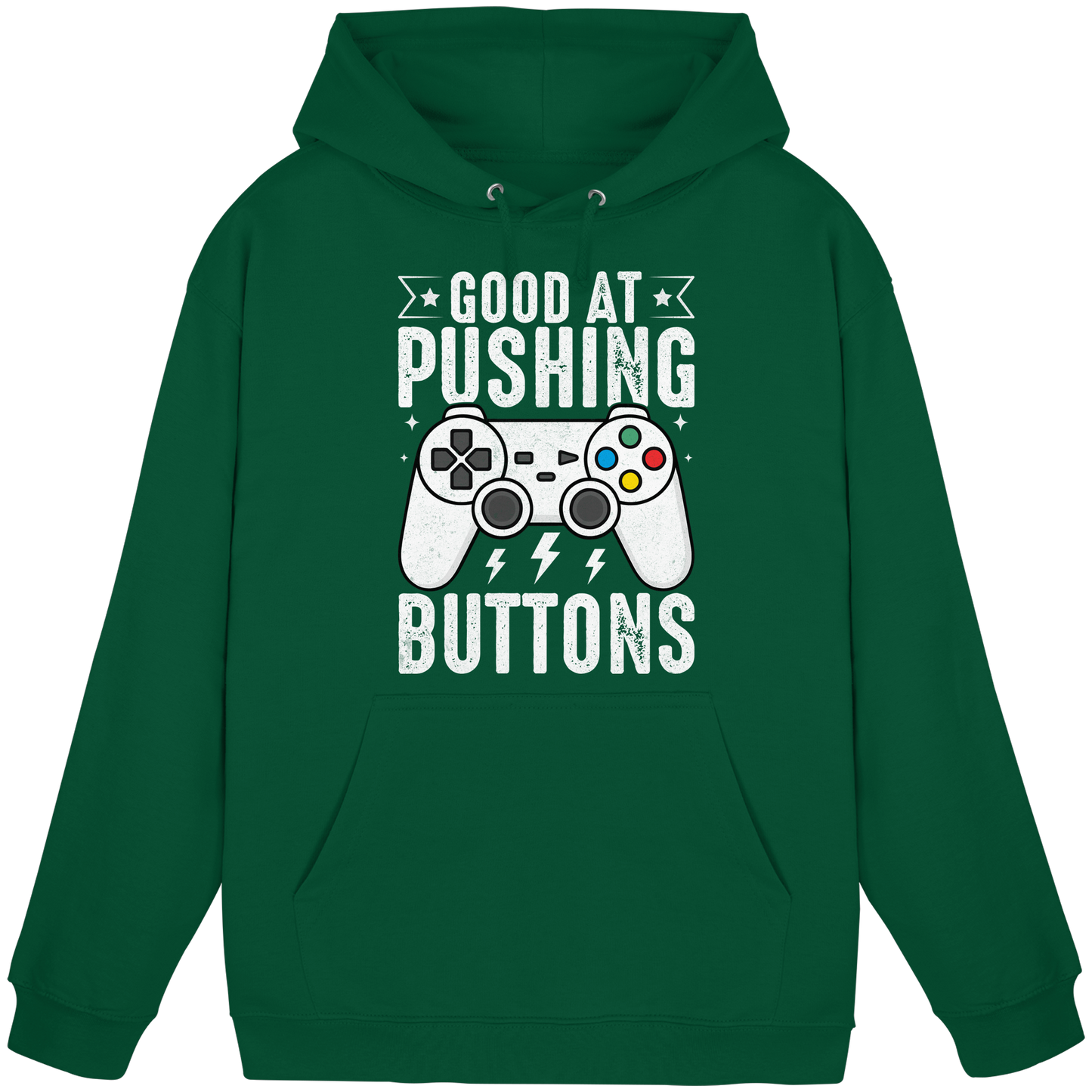 Good at Pushing Buttons - Basic Unisex Hoodie