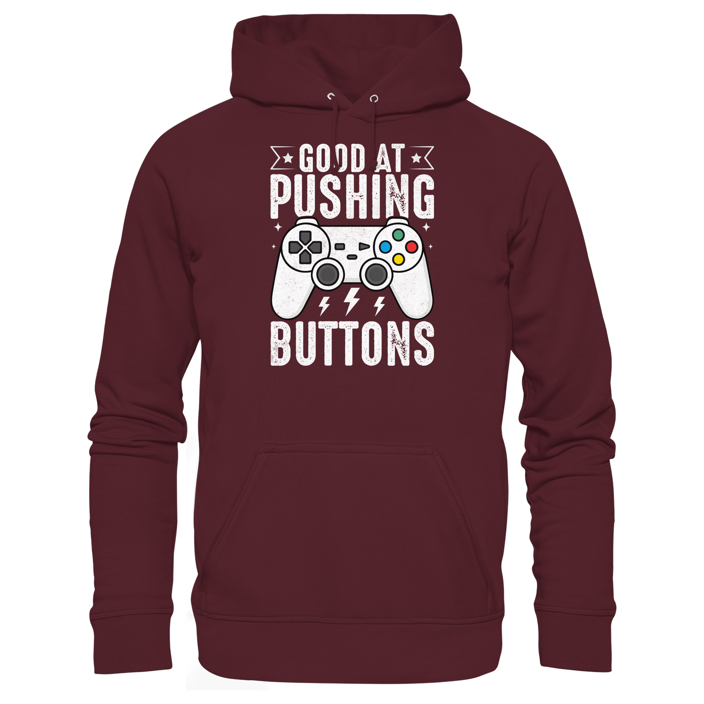 Good at Pushing Buttons - Basic Unisex Hoodie