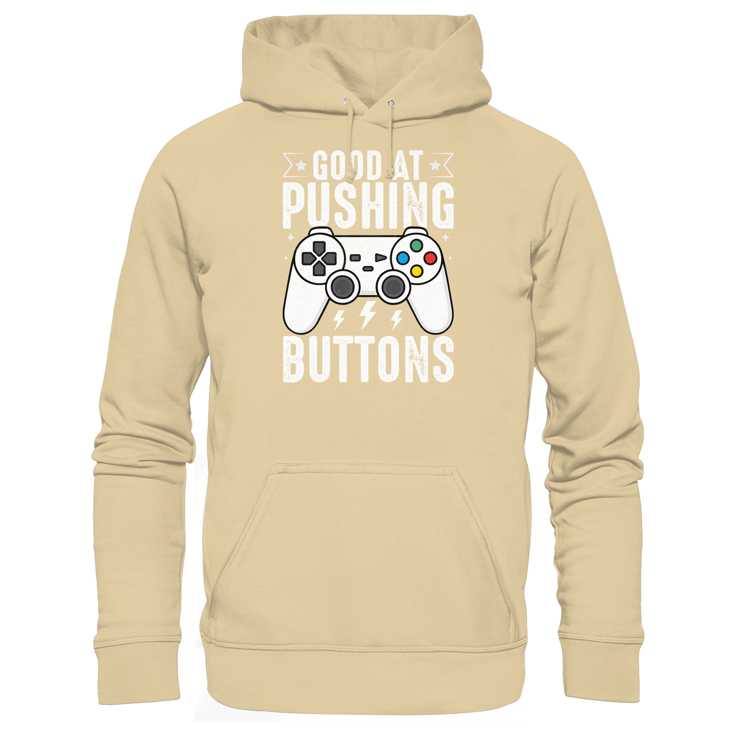 Good at Pushing Buttons - Basic Unisex Hoodie