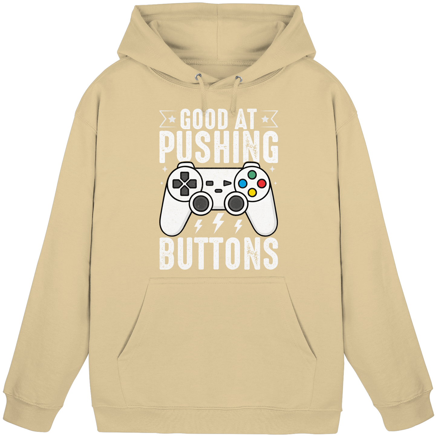 Good at Pushing Buttons - Basic Unisex Hoodie