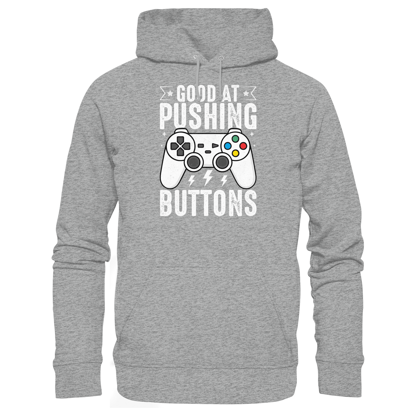 Good at Pushing Buttons - Basic Unisex Hoodie