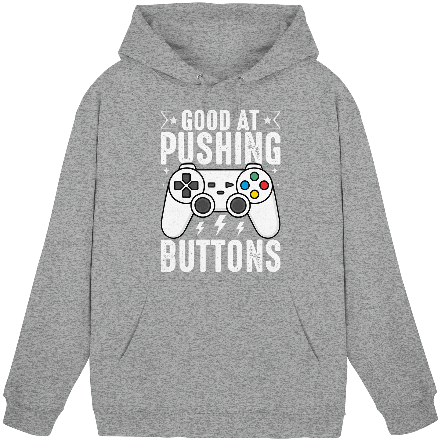 Good at Pushing Buttons - Basic Unisex Hoodie