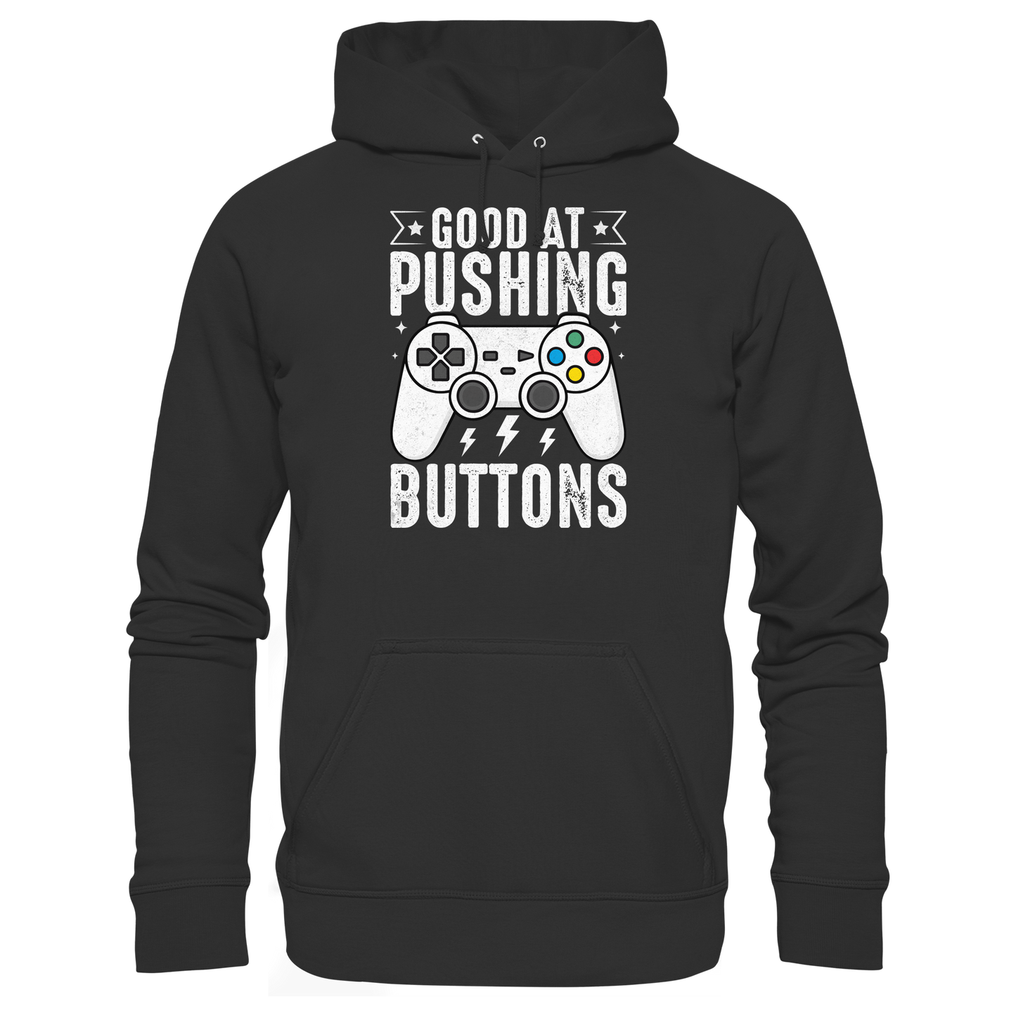 Good at Pushing Buttons - Basic Unisex Hoodie