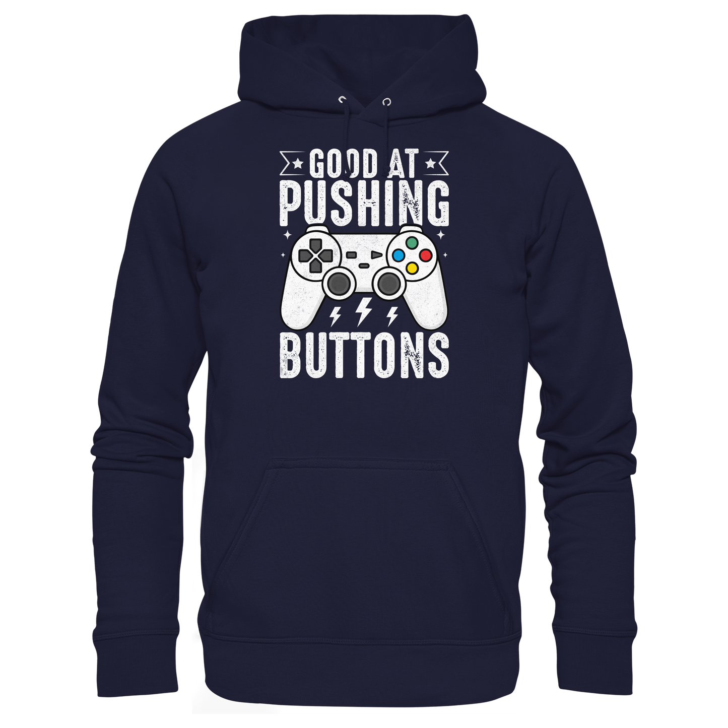 Good at Pushing Buttons - Basic Unisex Hoodie