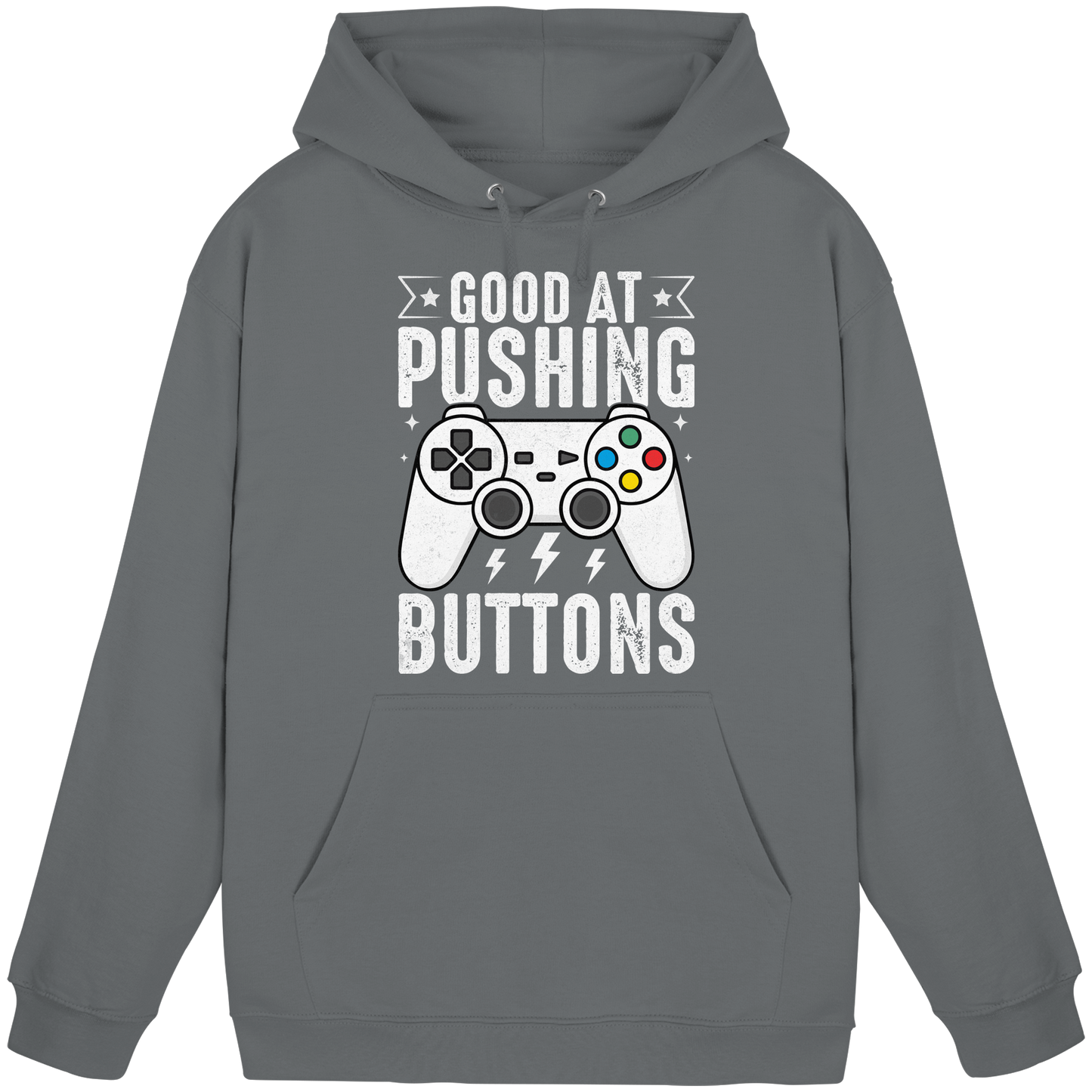 Good at Pushing Buttons - Basic Unisex Hoodie