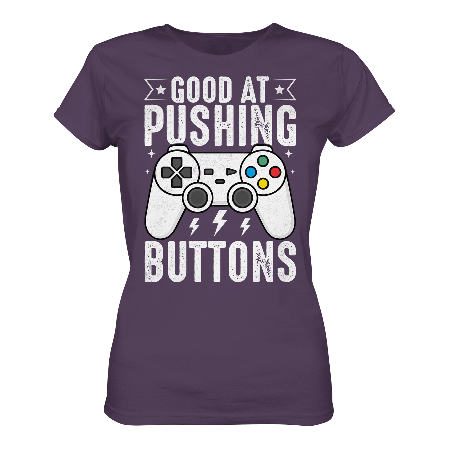 Good at Pushing Buttons - Ladies Premium Shirt