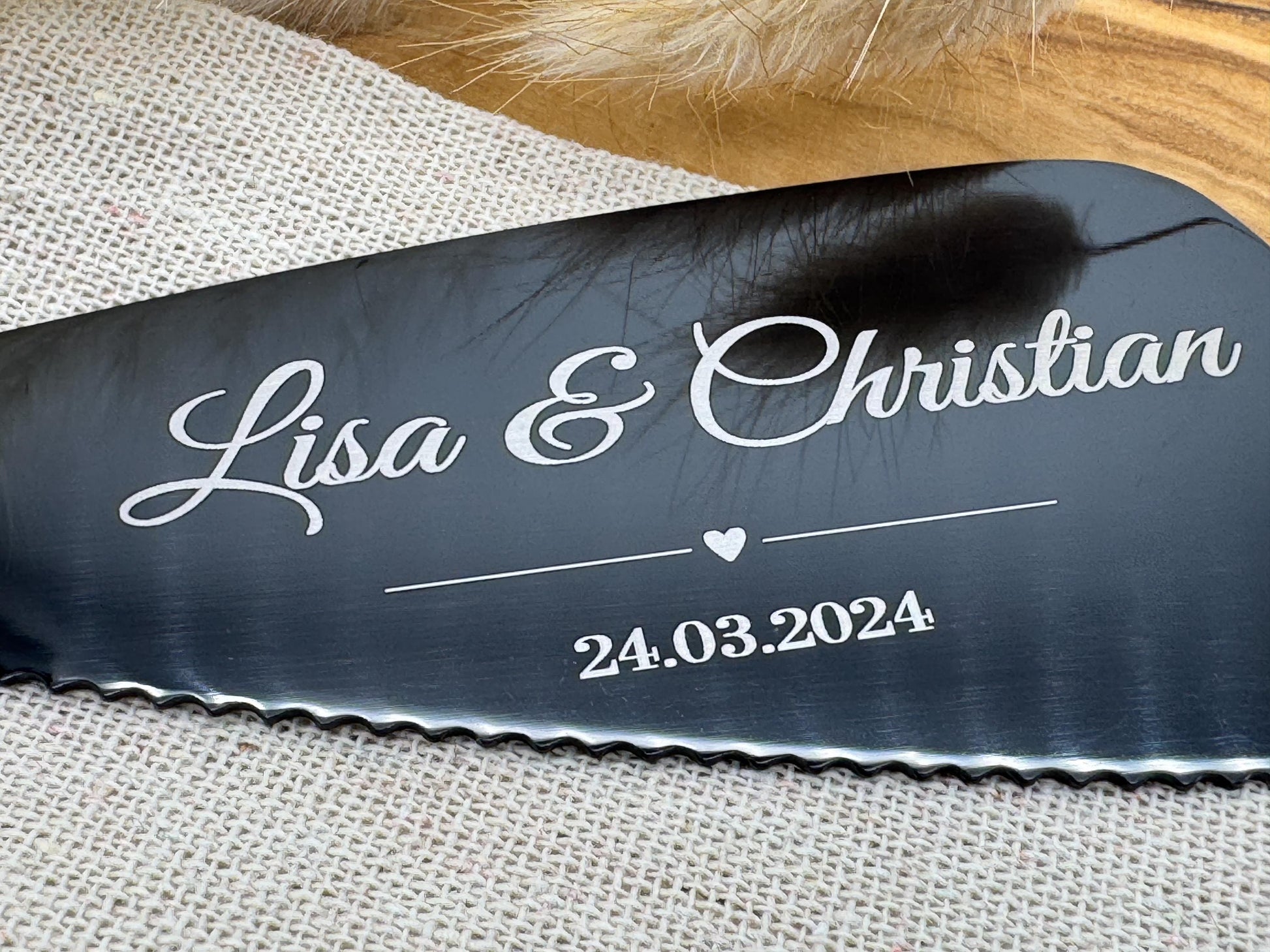 Tortenheber personalisiert | Tortenheber Hochzeit | Kuchenschaufel | Hochzeitsgeschenk | Hochzeit | personalisiertes Geschenk | Tortenheber