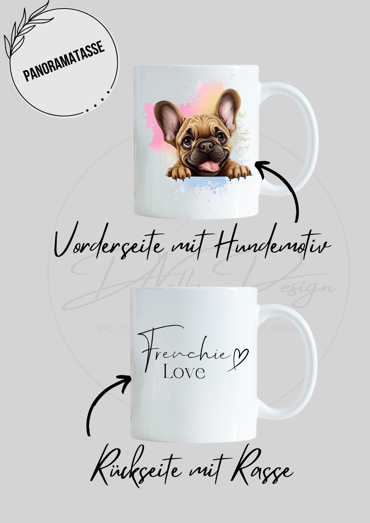 Tasse Hundeliebe/Frenchie/Aussie/Dalmatiner/Chihuahua/Geschenk für Freundin/Geschenkidee/Geschenk Hundefreund