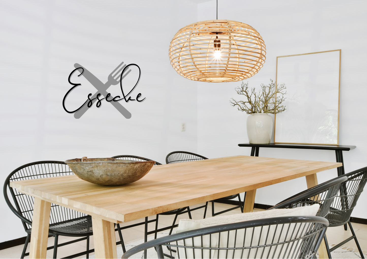 Lettering dining area in 3D look/wooden lettering/wall decoration/dining room wall decoration/kitchen wall decoration/kitchen decoration/dining room decoration/wooden lettering