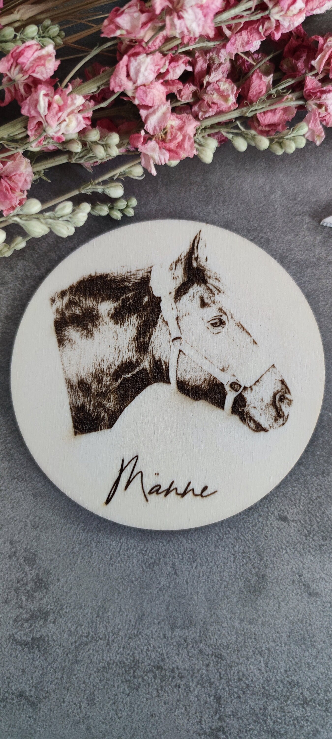 Photo engraving on wood/Photo engraving horse/Photo engraving dog/Photo engraving cat/Photo engraving child/